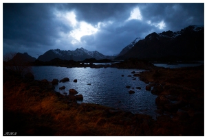 Angry skies, Lofoten Norway. Canon 5D Mark III | 24mm 1.4 Art